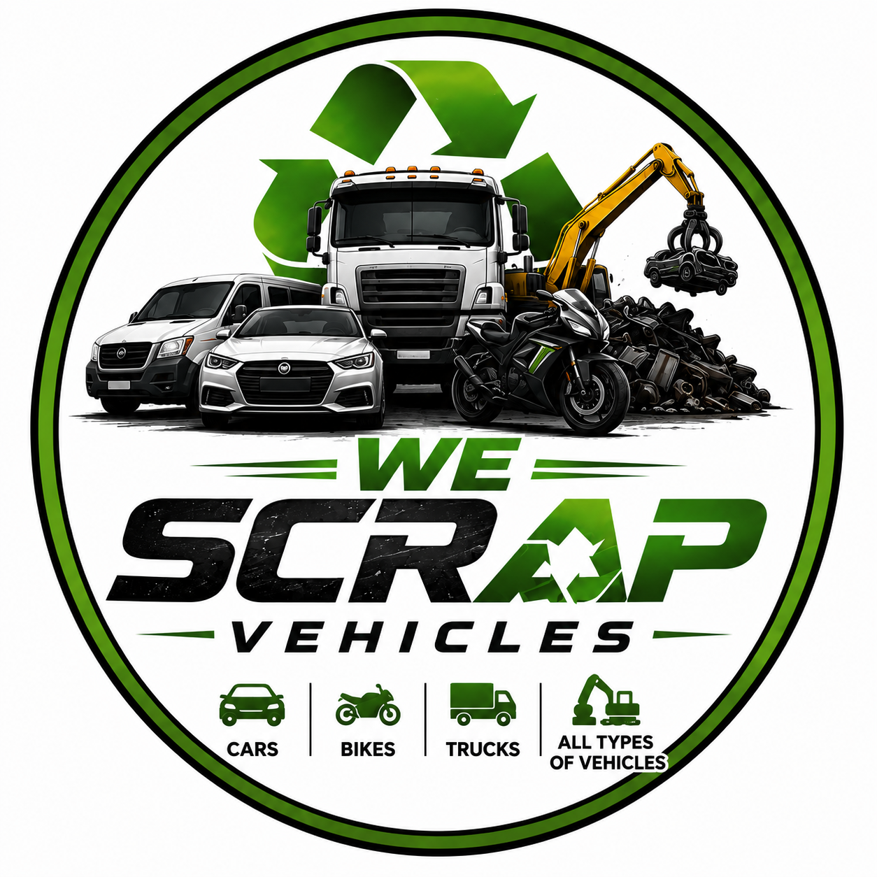 We Scrap Vehicles logo